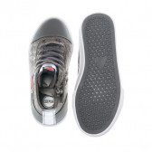 Pantofi sport gri pentru fete cu detalii argintii Colmar 12382 4