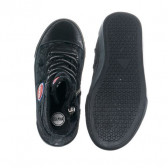 Pantofi sport pentru fete negre cu fermoar și șireturi Colmar 12384 2