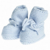 Cizme de tricot pentru bebeluși, albastru Benetton 124291 