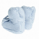 Cizme de tricot pentru bebeluși, albastru Benetton 124292 2