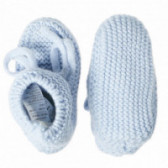 Cizme de tricot pentru bebeluși, albastru Benetton 124293 3