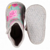 Pantofi pentru copii - fetițe, gri Benetton 124294 