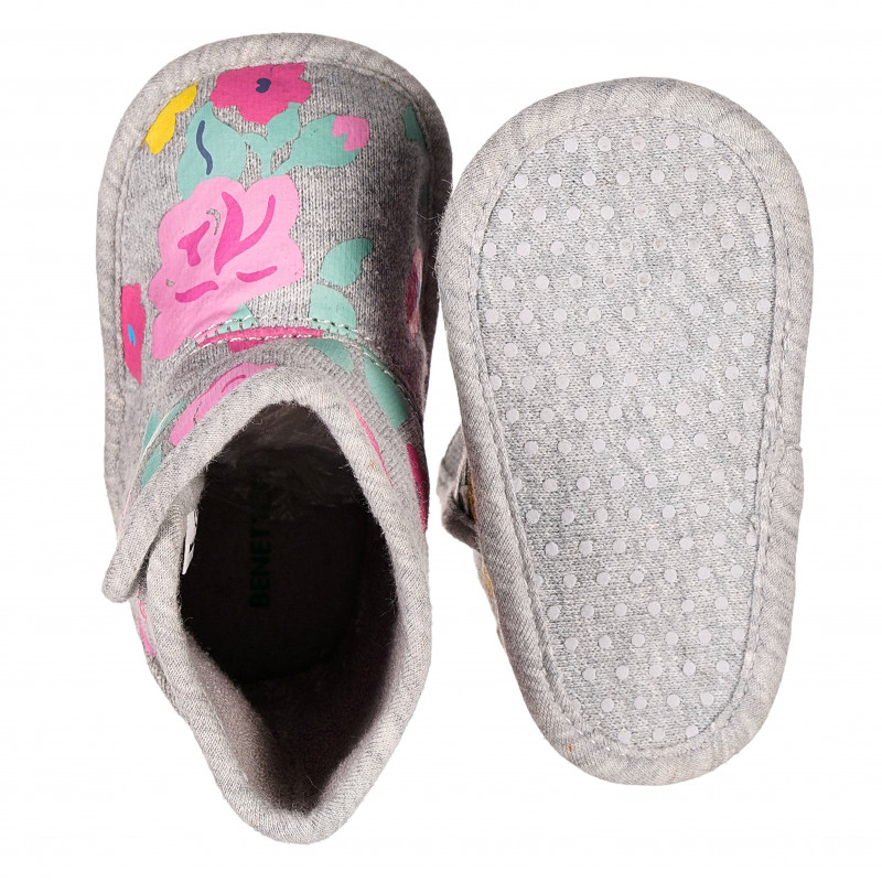Pantofi pentru copii - fetițe, gri  124294