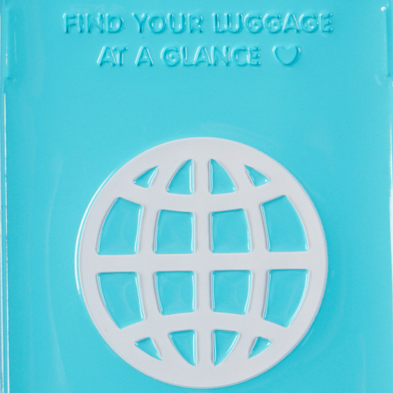 Etichetă pentru bagaje 61 x 266 mm., Albastru Alifedesign 124768 4