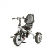 Tricicletă Gri 5-în-1 "Rapido" Chipolino 12649 5