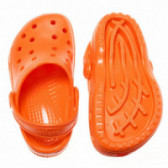 Papuci portocalii, de cauciuc pentru fete Chicco 126611 3