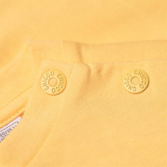 Tricou galben, cu imprimeu, pentru băieți Chicco 126700 4
