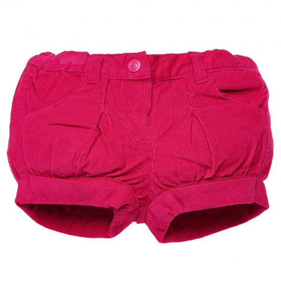Pantaloni scurți din denim pentru fetițe - roz închis Chicco 126724 