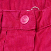 Pantaloni scurți din denim pentru fetițe - roz închis Chicco 126726 3