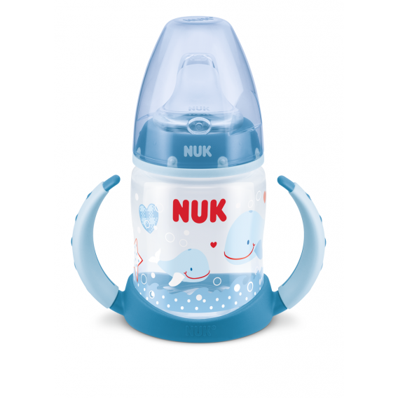 Sticlă de suc cu mânere, 6+ luni, 150 ml. NUK 12803 