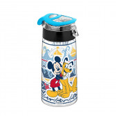 Recipient designer de plastic Mickey & Pluto  500 ml Mickey Mouse 128390 