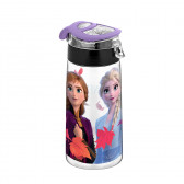 Recipient din plastic designer Elsa și Anna 500 ml Frozen 128392 