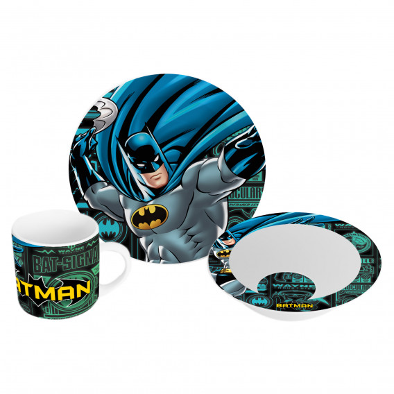 Set de cadou din porțelan, Mic dejun Dark Knight Batman 128404 
