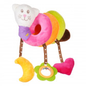 Jucărie spirală din pluș pentru cărucior - 30 cm Amek toys 128433 2