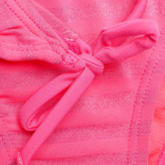 Costum de baie din două piese cu dungi pentru fete - roz Tape a l'oeil 129773 2