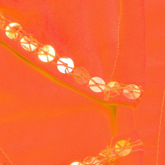 Costum de baie portocaliu, din două piese pentru fete  Tape a l'oeil 129897 3