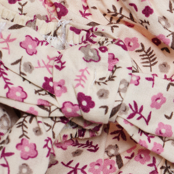 Costum de baie pentru copii din două piese cu imprimeu floral roz Tape a l'oeil Costum de baie pentru copii din două piese cu imprimeu floral roz Tape a l'oeil 129925 3