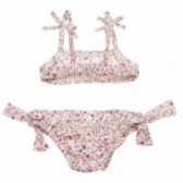 Costum de baie pentru copii din două piese cu imprimeu floral roz Tape a l'oeil 129926 4