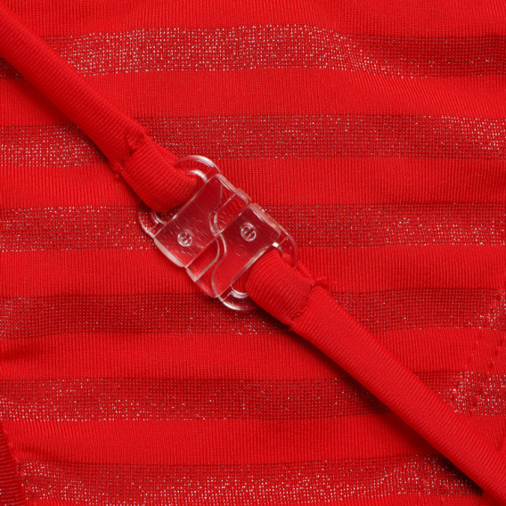 Costum de baie roșu din două piese cu dungi pentru fete  Tape a l'oeil 129949 3