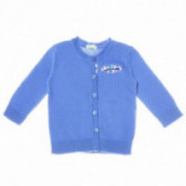 Cardigan albastru din bumbac pentru băieți  Benetton 130149 