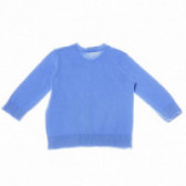 Cardigan albastru din bumbac pentru băieți  Benetton 130150 2