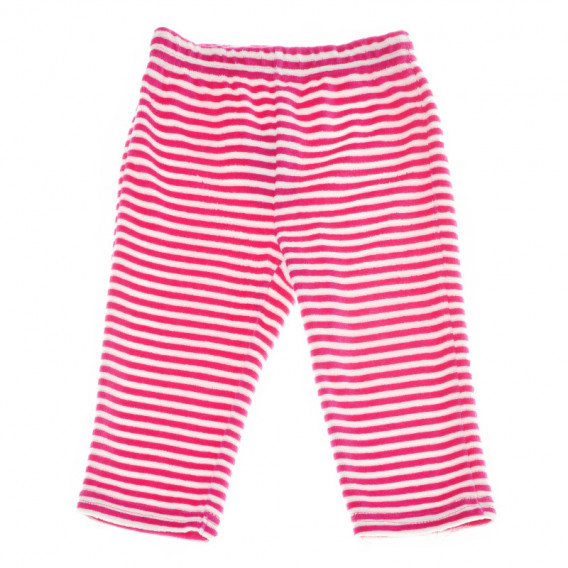 Pantaloni sport roz pentru fete Benetton 130422 