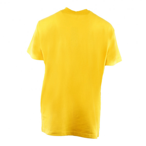 Tricou din bumbac strălucitor galben pentru băieți Benetton 130735 2