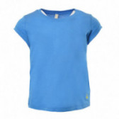Tricou din bumbac albastru pentru băieți Benetton 130965 2