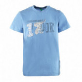Bluză cu mâneci scurte pentru un băiat, albastru Benetton 131126 