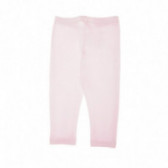 Pantaloni sport din bumbac pentru fetiță, roz Benetton 131152 2