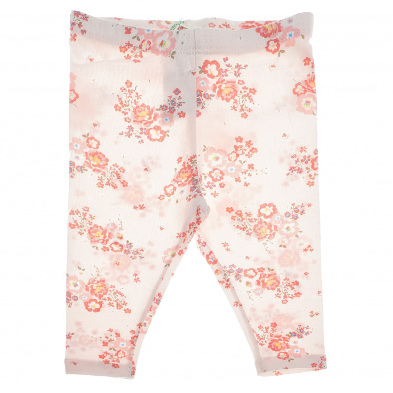 Pantaloni din bumbac pentru fete, roz  131174