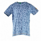 Tricou din bumbac pentru băieți, cu albastru Benetton 131188 