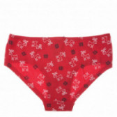 Bikini de bumbac pentru fete, roșu Benetton 131225 2