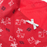 Bikini de bumbac pentru fete, roșu Benetton 131226 3