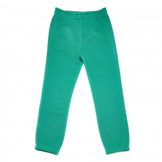 Pantaloni sport pentru băieți, verzi Benetton 131296 