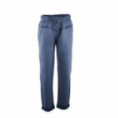 Pantaloni sport pentru o fată, albastru Benetton 131305 