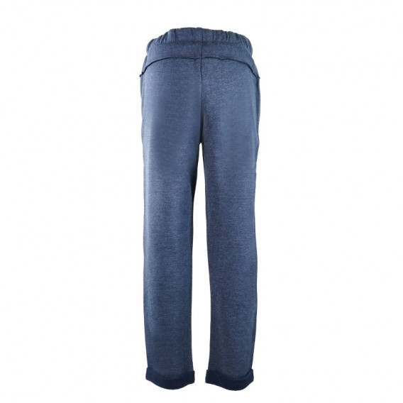 Pantaloni sport pentru o fată, albastru Benetton 131306 2