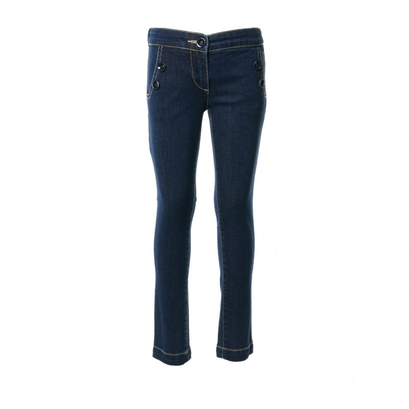 Jeans pentru fete, albaștri  131578