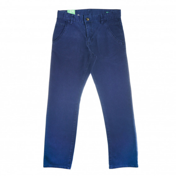 Pantaloni pentru băieți, albaștri cerneală Benetton 131581 