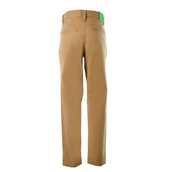 Pantaloni lungi pentru băieți, maro Benetton 131635 2