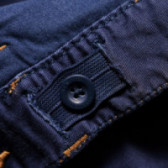 Pantaloni pentru băieți, albastru închis, cu talie elastică Benetton 131654 4