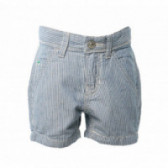 Pantaloni scurți din bumbac, cu dungi, pentru băieți Benetton 131655 