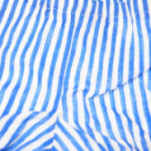 Pantaloni de bumbac pentru băieți, albastru și alb Benetton 131705 3