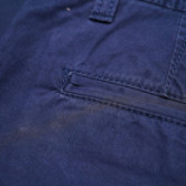 Pantaloni de bumbac pentru băieți, albaștri Benetton 131899 5