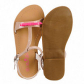 Sandale pentru fete, cu fundiță Flower Girl 132171 3