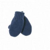 Mănuși din lână tricotate pentru băieți albastru închis Benetton 132284 2