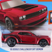 Mașină metalică Dodge Challenger SRT Demon Hot Wheels 132885 2