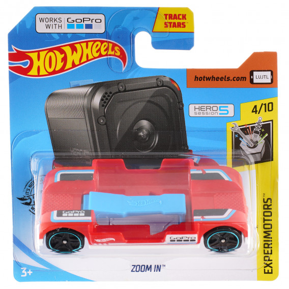 Mașină metalică Zoom in - pentru GoPro Hot Wheels 132904 