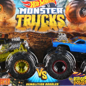 Monster Trucks Bone Shaker Vs. Rodger Dodger 1:64 Hot Wheels 133007 2