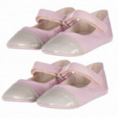 Pantofi de balerină, pentru fetițe, roz Benetton 135427 2